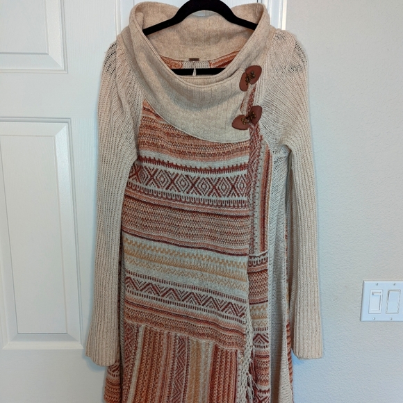 Free People Wool Cardi in size M - Picture 1 of 4
